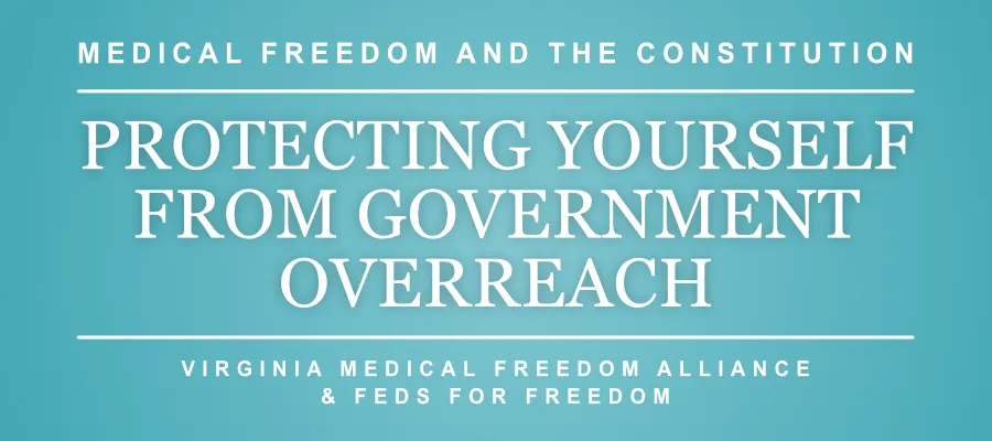 Protecting Yourself From Government Overreach Conference