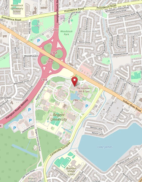 The Founders Inn Conference Center Map